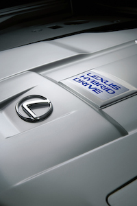 Lexus hybrid drive image